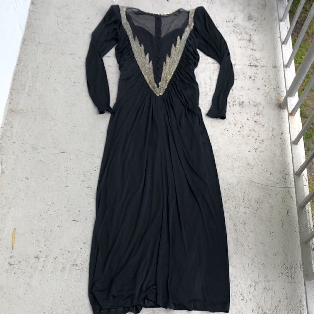 Vintage beaded gown   - Picture 3 of 5